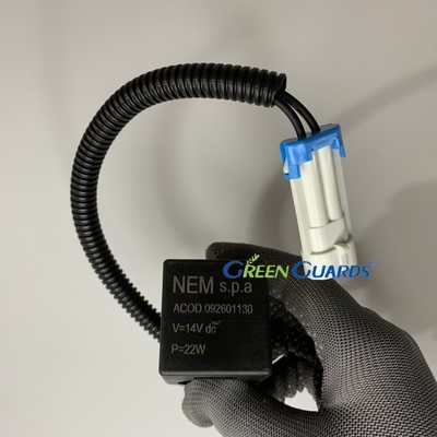 Çim biçme makinesinin parçaları biçme makinesinin arka kapalı valfi solenoid kiti GTCA14065 Deere yeşillik biçme makinesine uyar