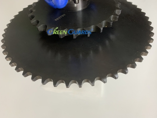 OEM Standard Pinion Double Sprocket G663703 Turfco Makinesi için Çim ekipmanları yedek parçaları