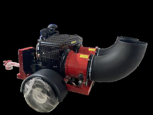 OEM Golf Sahası İkiz Türbinli Enkaz Üfleyici, Çim Yaprak Üfleyici, 3600r Dakika 4 Zamanlı Sürüş Benzinli