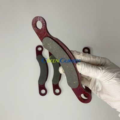 Çim Biçme Makinesi Parçaları GTCA21643 Fren Balatası Kiti Ön XUV865R Gator Hizmet Araçlarına Uyar