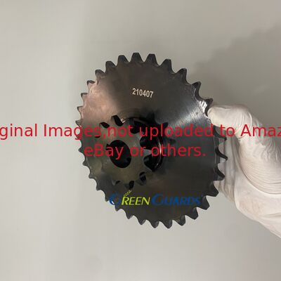 Çim Ekipmanları Parçaları Çift Dişli 32 diş & 12 diş G210407 Millcreek 3100/3200 Çim Kaplanı Yayıcılarına Uyar