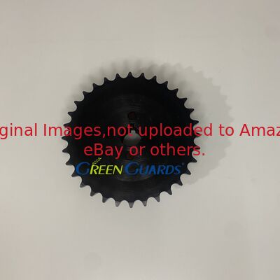 Çim Ekipmanları Parçaları Çift Dişli 32 diş & 12 diş G210407 Millcreek 3100/3200 Çim Kaplanı Yayıcılarına Uyar