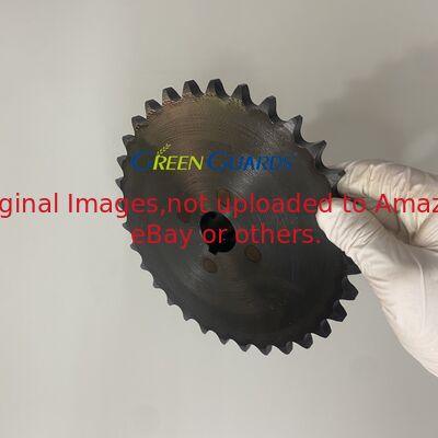 Çim Ekipmanları Parçaları Çift Dişli 32 diş & 12 diş G210407 Millcreek 3100/3200 Çim Kaplanı Yayıcılarına Uyar