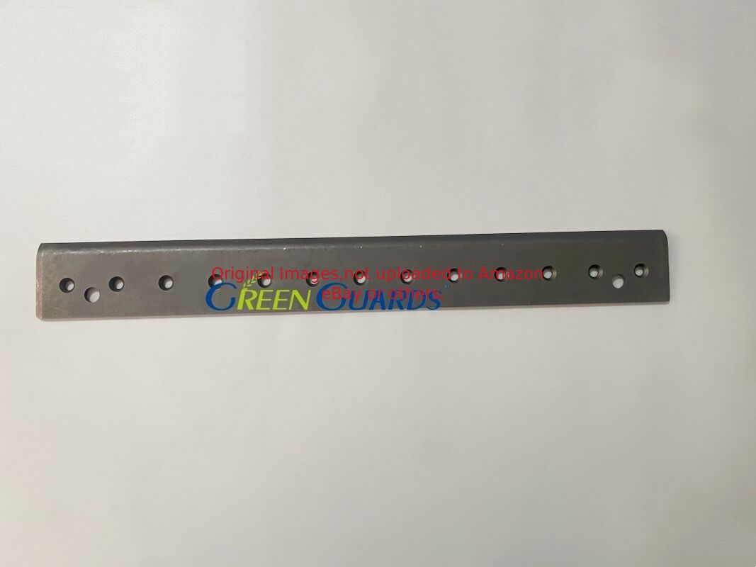 Çim Biçme Makinesi Bıçakları Alt Bıçağı - Yüksek Kesim 5/16 GET17767 Deere Binme Tipi Yeşil Alan Biçme Makinesi ve Makaralı Biçme Makinesine Uyar